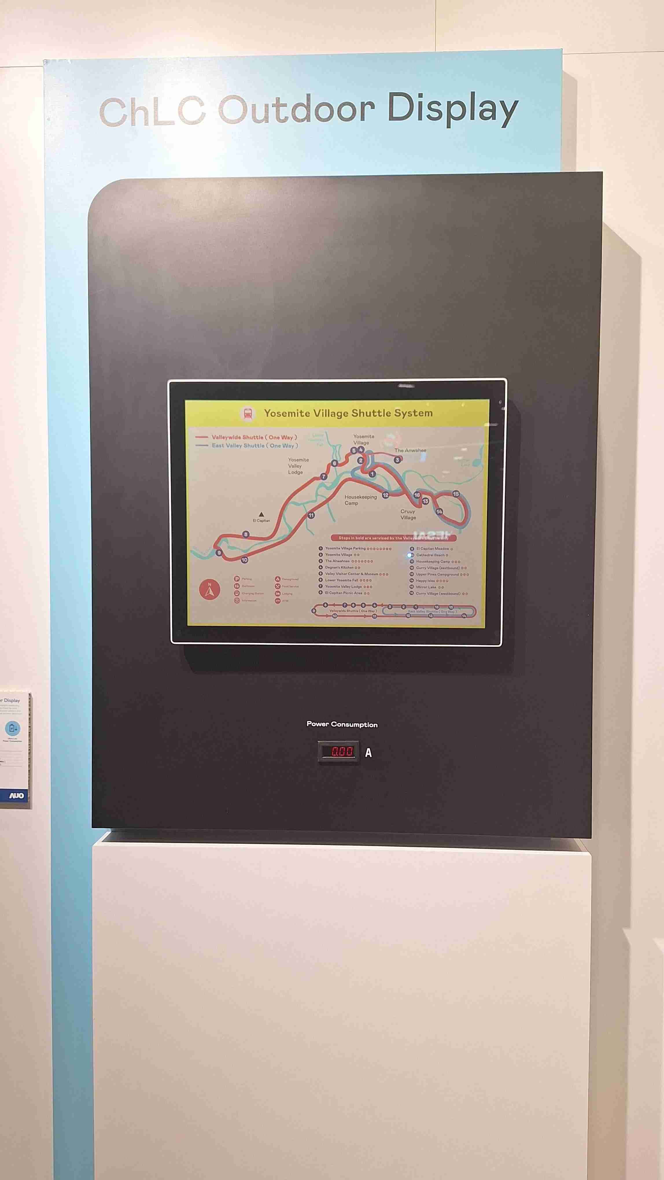 CG电子的「胆固醇液晶超低耗能户外全彩显示器」不只环保省电，，且符合户外严苛使用环境，，，，拥有在摄氏-30度至85度下的宽温使用优势，，，，并且强光愈强愈能呈现绝佳的色彩饱和度及显示效果，，，易于安装的特性将成为户外电子看板的新首选。。。